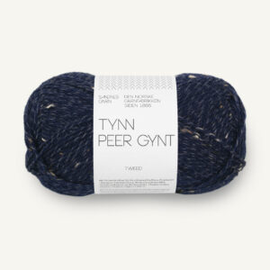 5585 Navy/Brown Tweed