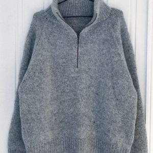 Alternative view of PetiteKnit Zipper Sweater- mann
