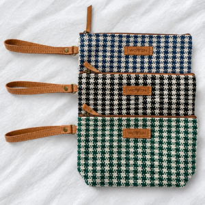 Woven clutch