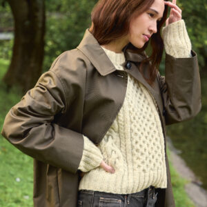 Alternative view of Wilbur Cable Sweater