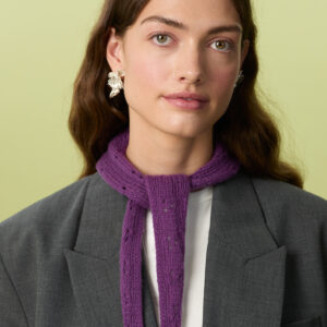 Miu Pointelle Scarf