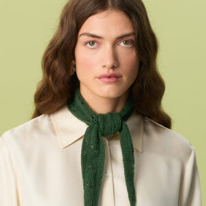 Miu Pointelle Scarf - Bilde 3