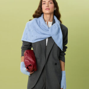 Miu Pointelle Shawl