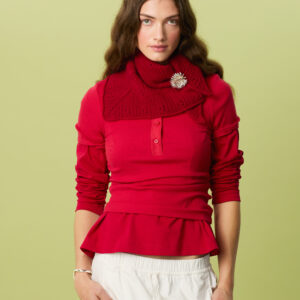 Miu Pointelle Shawl - Bilde 12