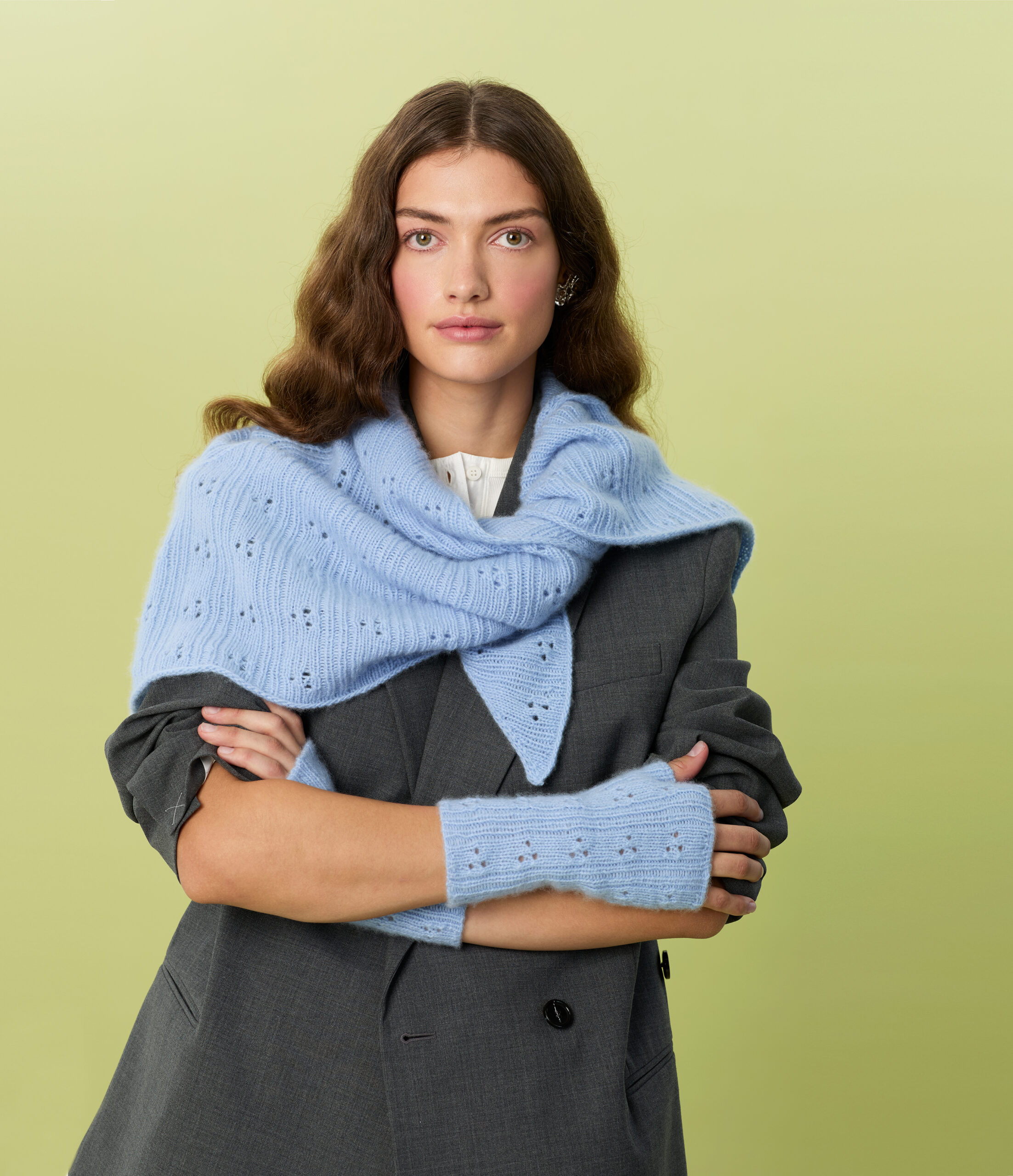 Miu Pointelle Mittens - Bilde 6