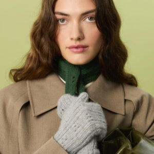 Miu Pointelle Mittens