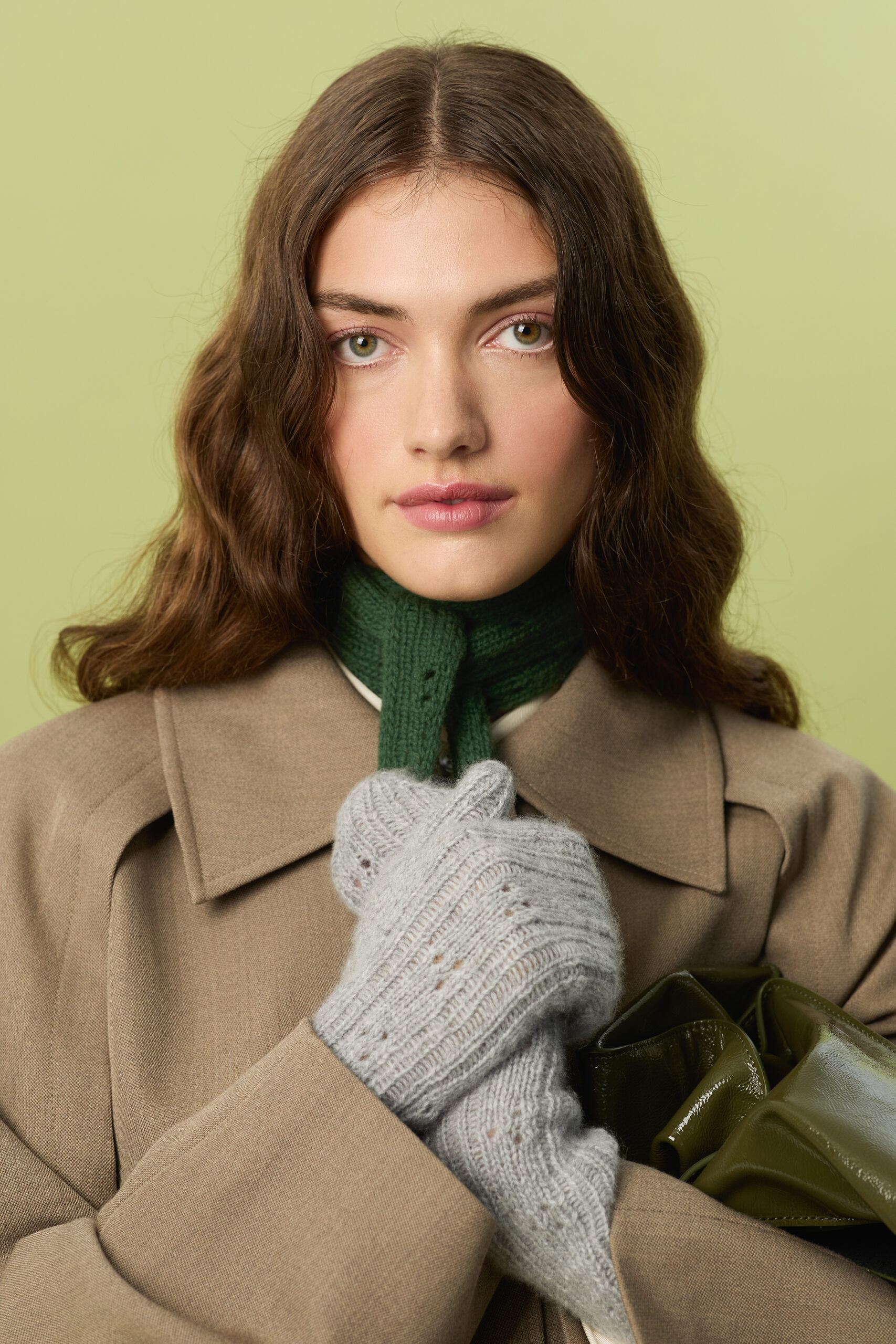 Miu Pointelle Mittens