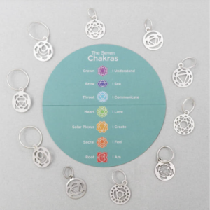 Mindful Chakra Stitch Markers - Bilde 2